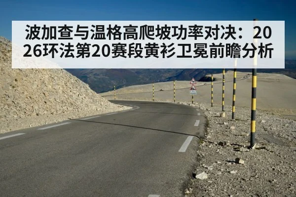 波加查与温格高爬坡功率对决:2026环法第20赛段黄衫卫冕前瞻分析